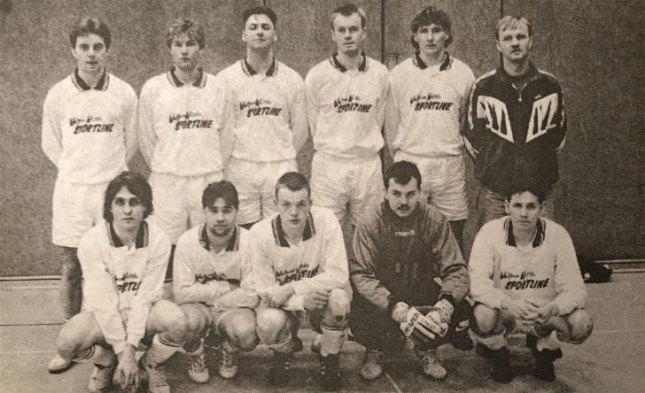 Der VfR Rauxel wurde 1996 der Castrop-Rauxeler Hallenstadtmeister.