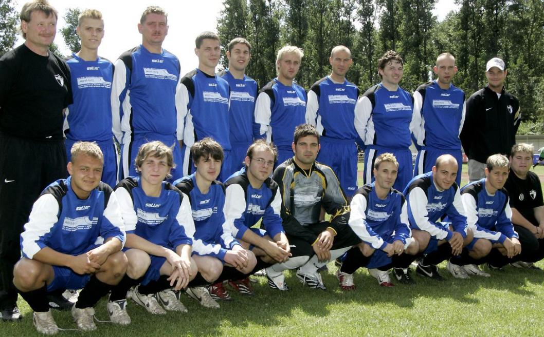 Die erste Mannschaft 2007/08 -