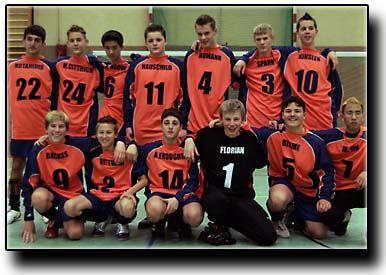 Die C-Junioren des VfR Rauxel im Jahr 2004 bei der Hallenstadtmeisterschaft