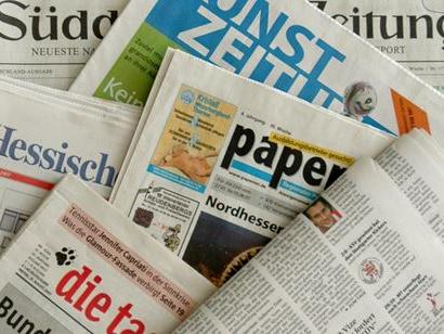 "Montagszeitung" am Dienstag (2. Juni 2009)